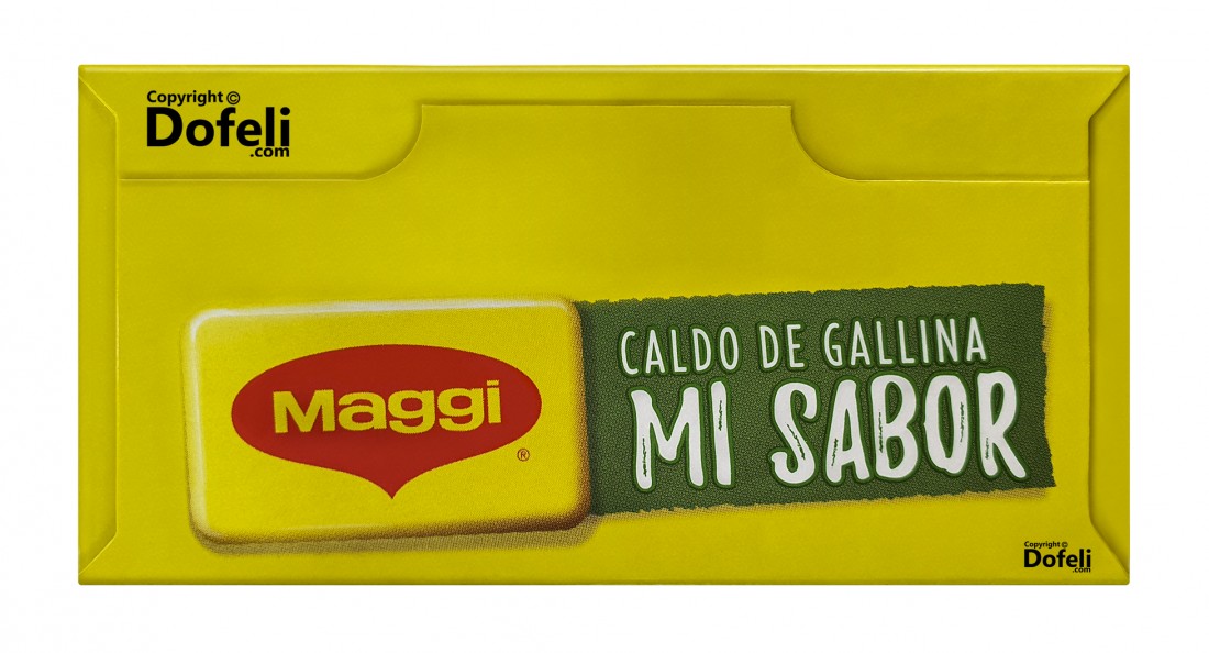 Maggi Dominican hen bouillon cubes with garlic, onion and vegetables, 0% fat per serving.